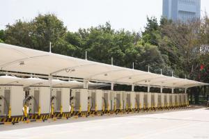 大石桥市膜结构停车棚